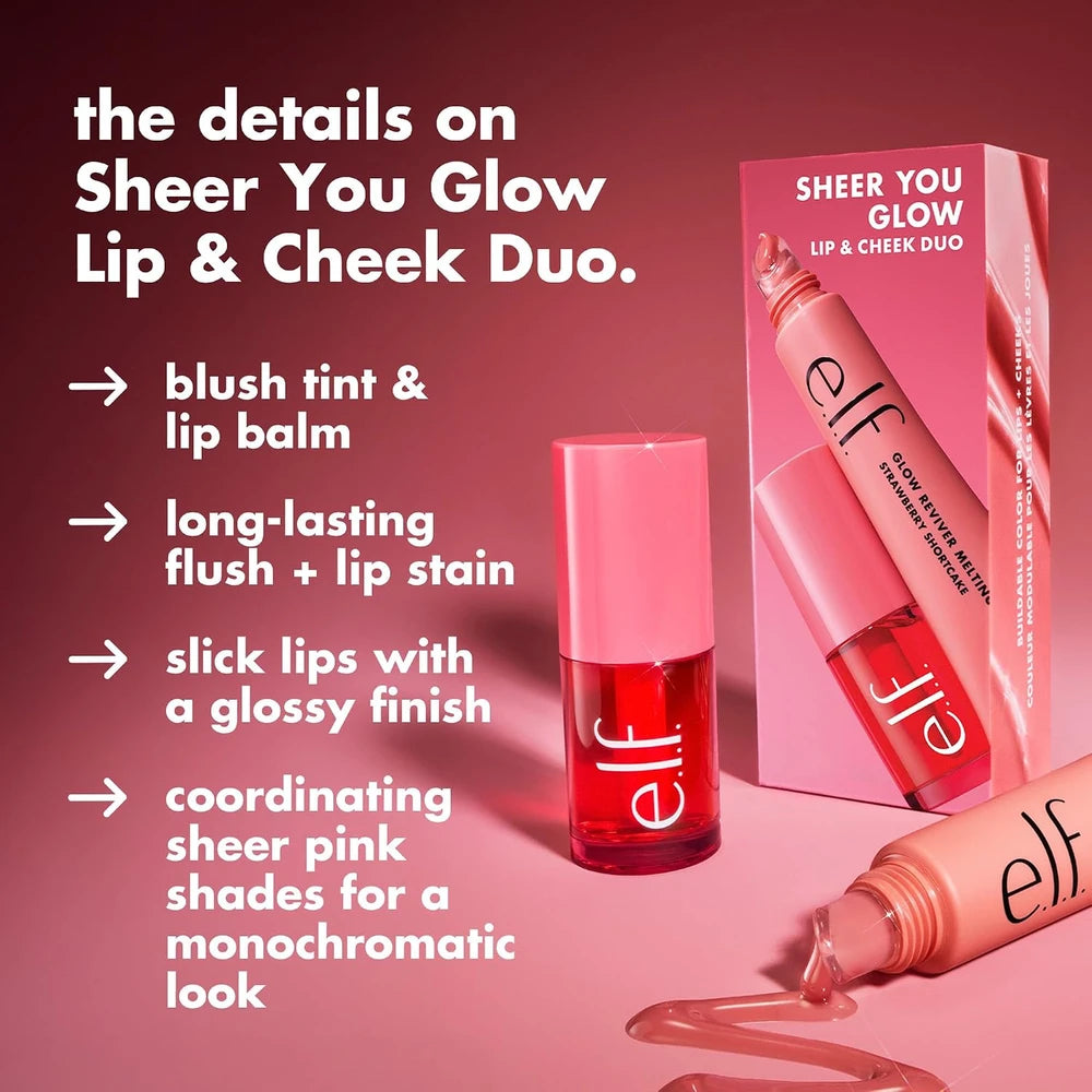 e.l.f. Sheer Glow Lip and Cheek Duo