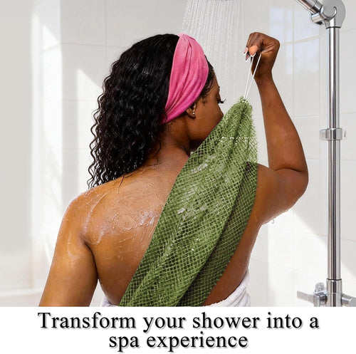 Authentic African Bath Sponge Duo