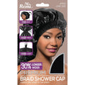 Ms. Remi Braid Shower Cap Ultra jumbo, 1 Count, Black